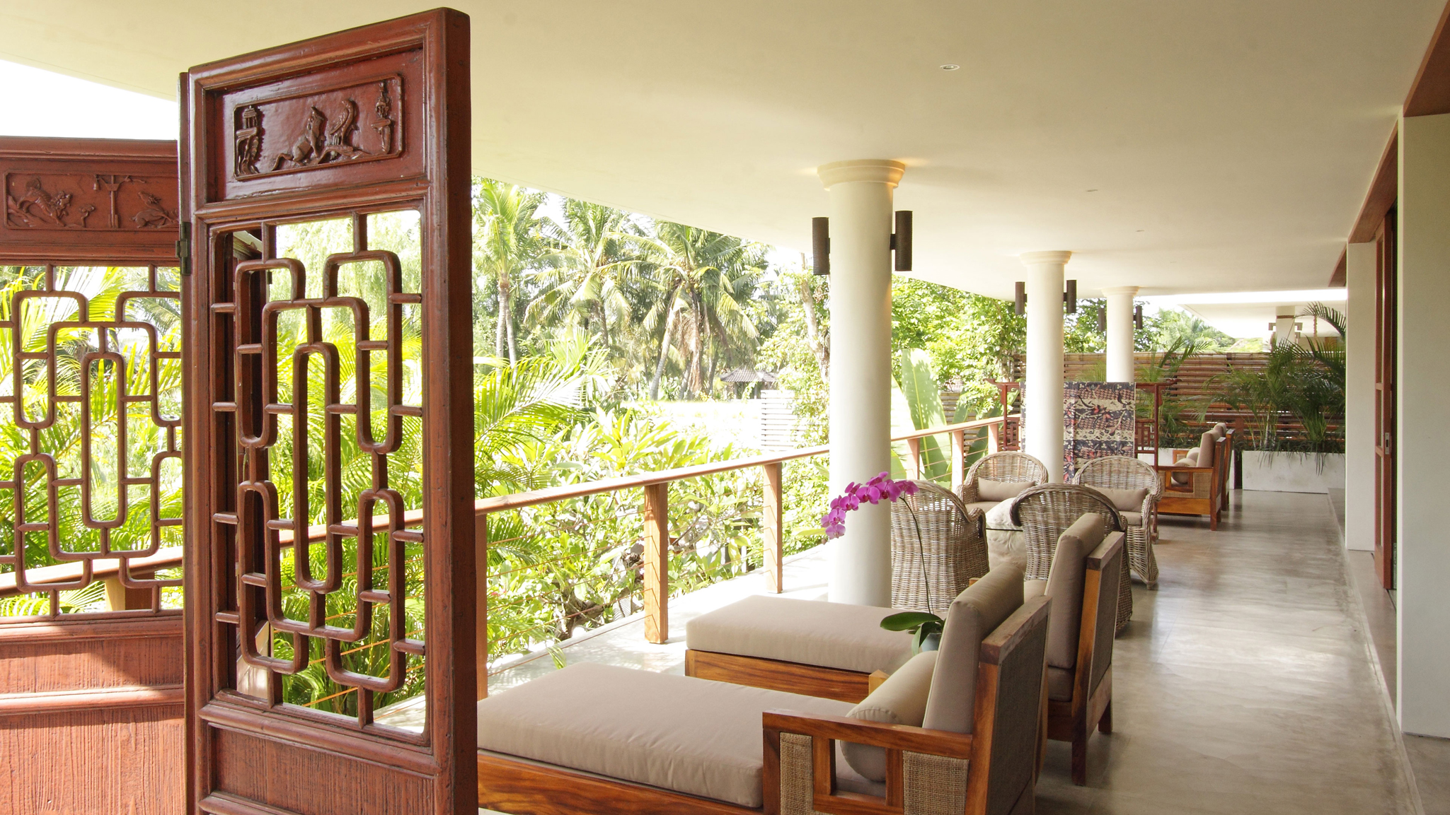 Villa Sarasvati - Airy upstairs terrace Villa Sarasvati - Airy upstairs terrace